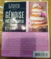 Génoise prête à l'emploi