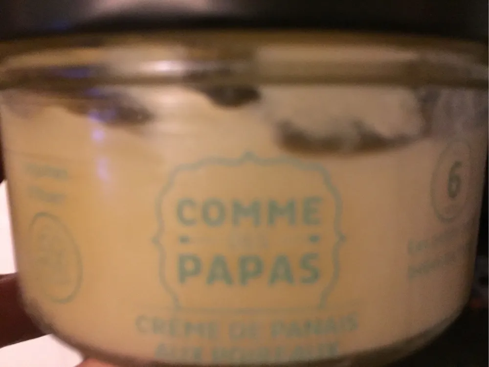 Crème de panais aux poireaux Bio, 130g