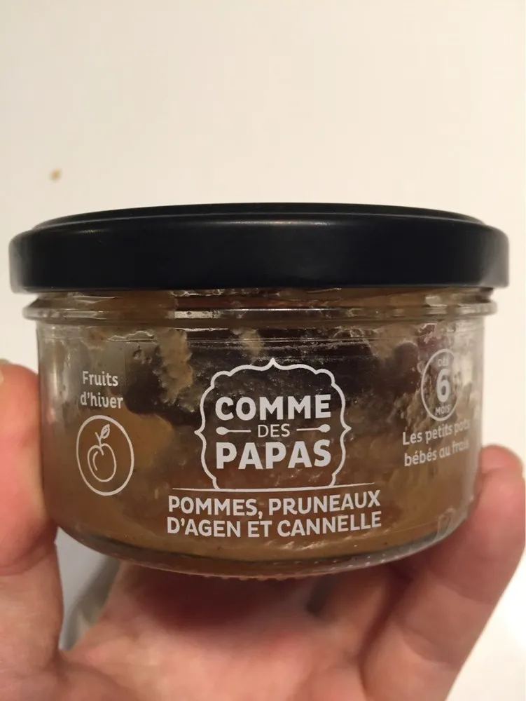Compote pommes, pruneaux d'Agen et cannelle