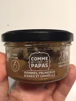Compote pommes, pruneaux d'Agen et cannelle