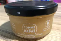 Douceur de pommes et d'agrumes, fleur d'oranger Bio, 130g
