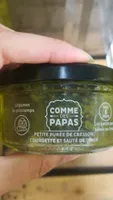 Petite purée de cresson, courgette et sauté de dinde