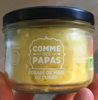 Ecrasé de maïs au curry