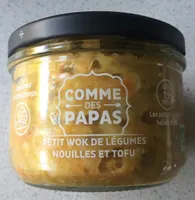 Petit wok de legumes nouilles et tofu