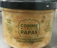 Petit farci de tomates et courgettes au boeuf