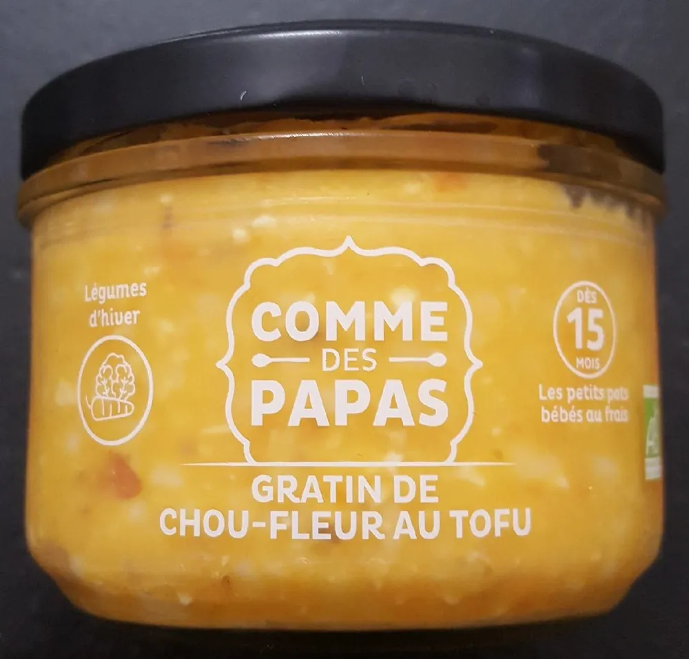 Gratin de chou-fleur au tofu