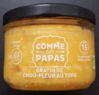 Gratin de chou-fleur au tofu