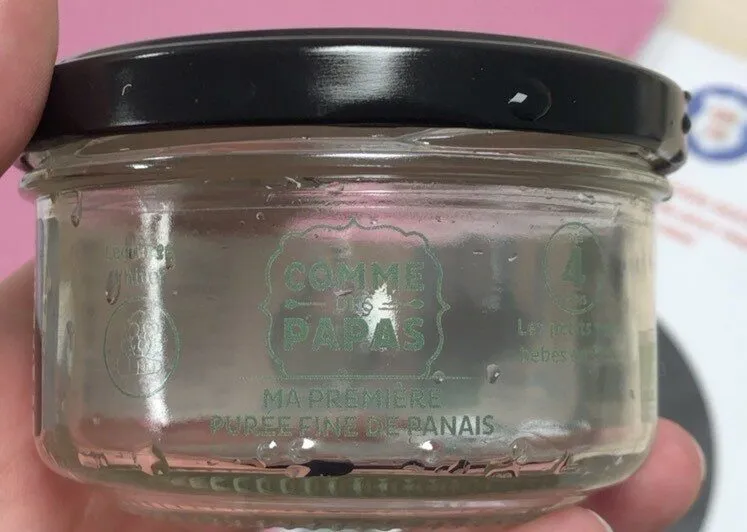 Ma premiere puree fine de panais