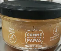 Ma première compote de pomme