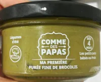 Ma première purée fine de brocolis