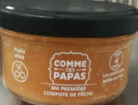 Ma première compote de pêche