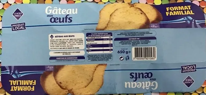 Gâteau Aux Oeufs