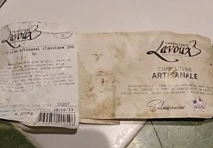Saucisson artisanal