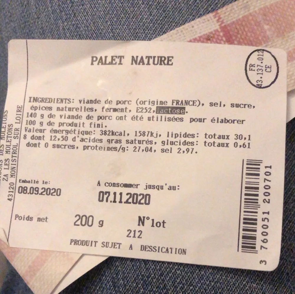 Palet nature
