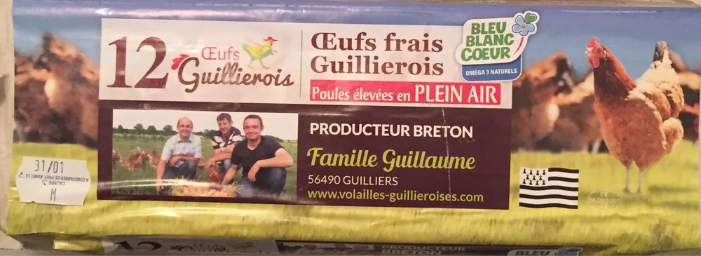 Oeufs frais guillierois