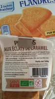 Palets aux éclats de caramel