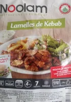 Lamelles de kebab