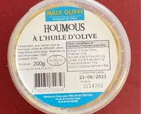 Houmous a l’huile d’olive