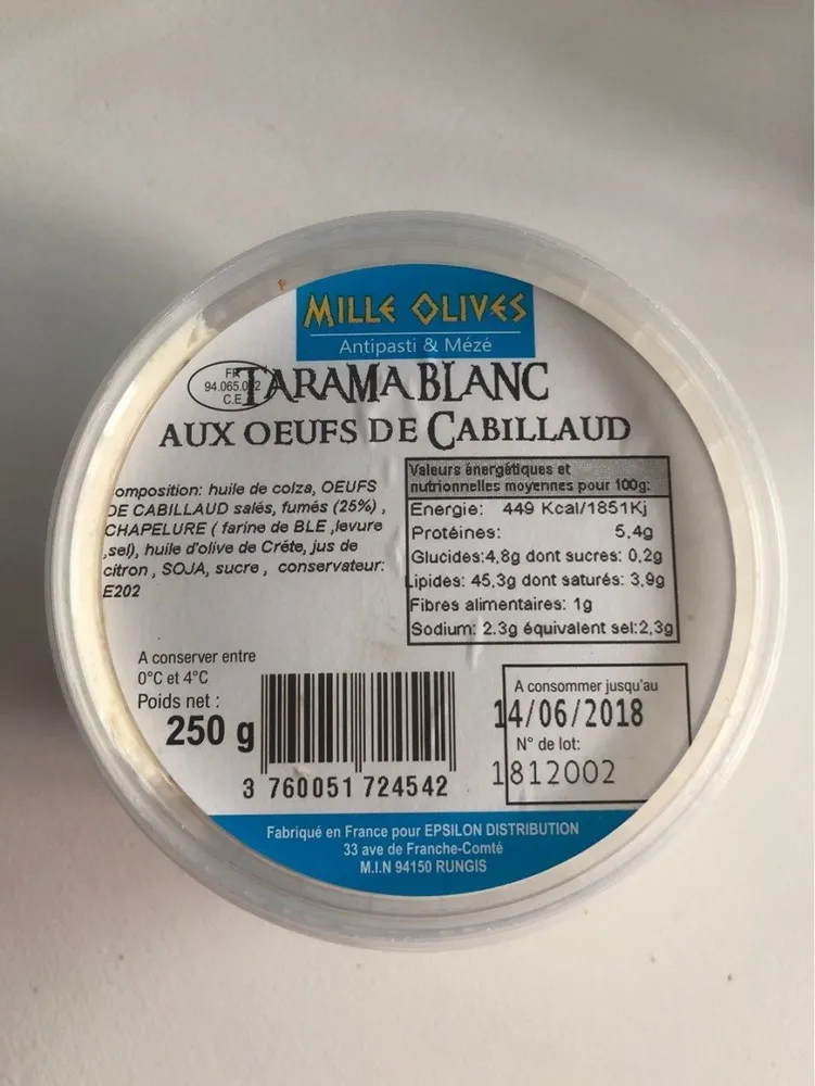 Tarama blanc