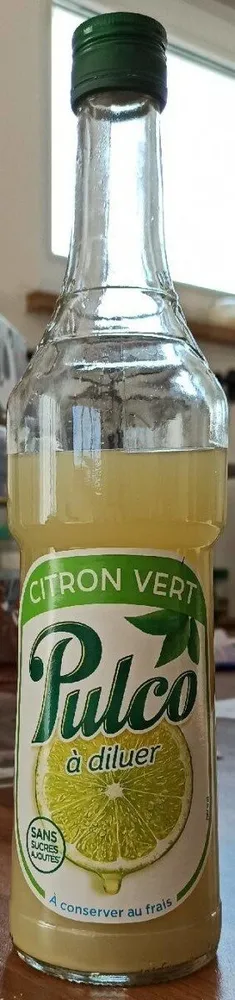 Pulco à diluer - Citron Vert Sans sucres Ajoutés