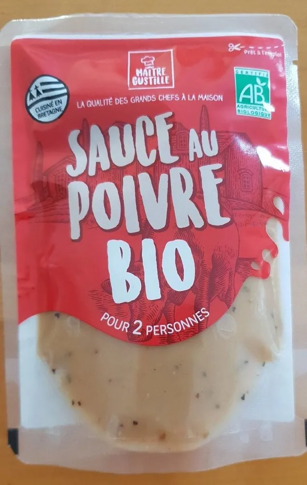 Sauce au poivre Bio