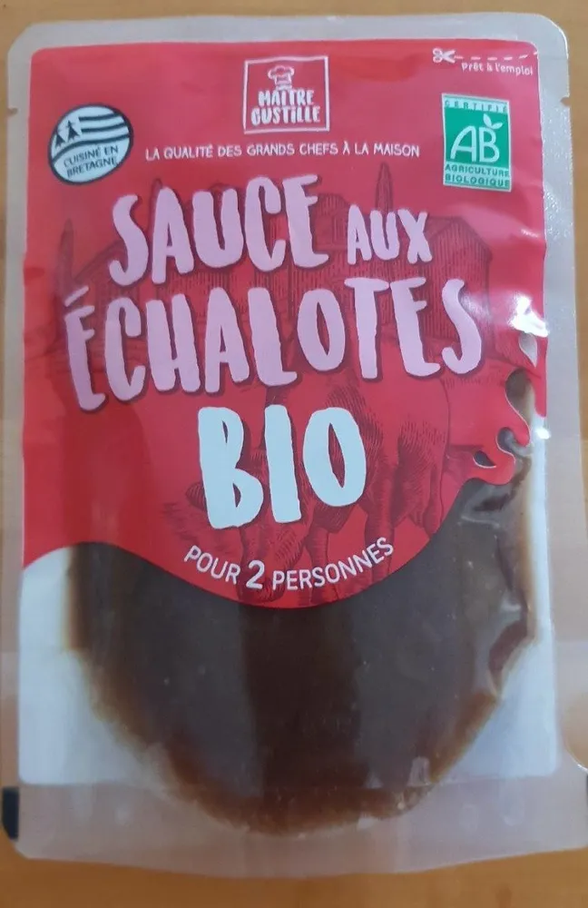 Sauce aux échalotes bio