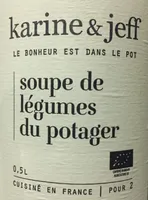 Soupe de légumes du potager