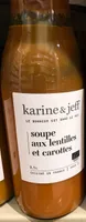 Soupe aux lentilles et carottes