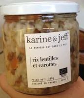 Riz lentilles et carottes