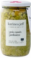 Pois cassés jardinière