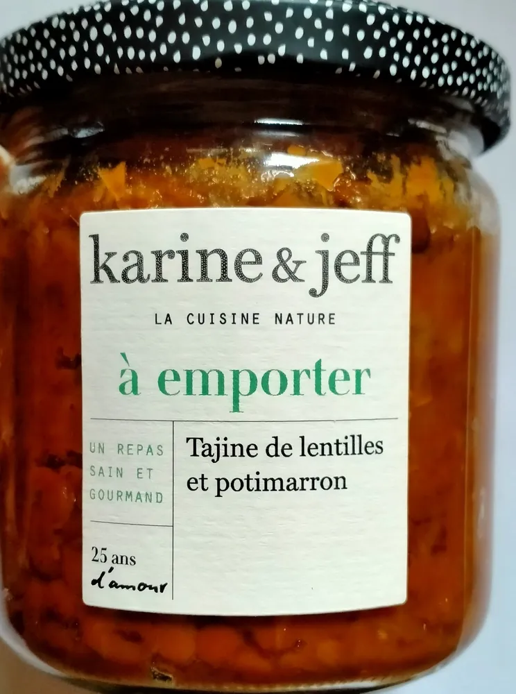 Tajine de lentilles et potimarron