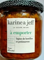 Tajine de lentilles et potimarron