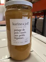 Potage de pois cassé aux petits légumes