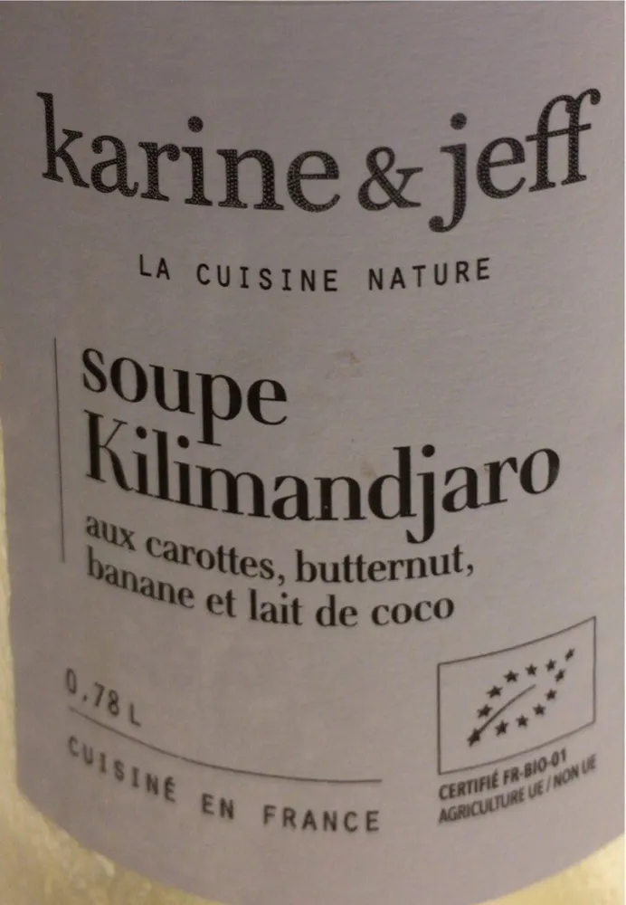 Soupe kilimandjaro