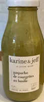 Gaspacho de courgettes au basilic