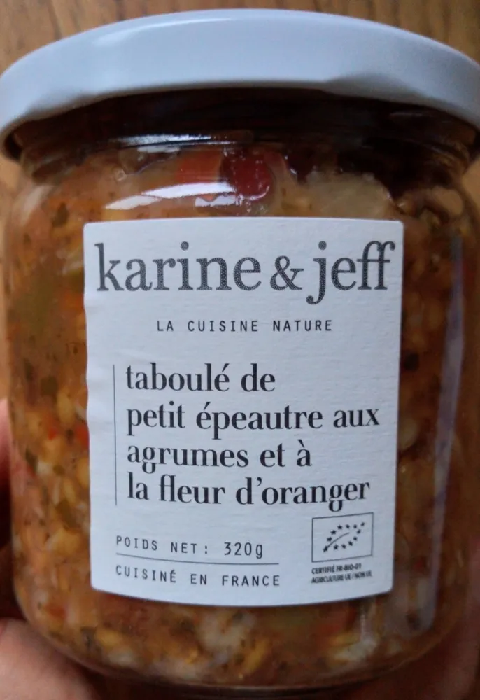 Taboulé de petit épeautre aux agrumes et à la fleur d'oranger