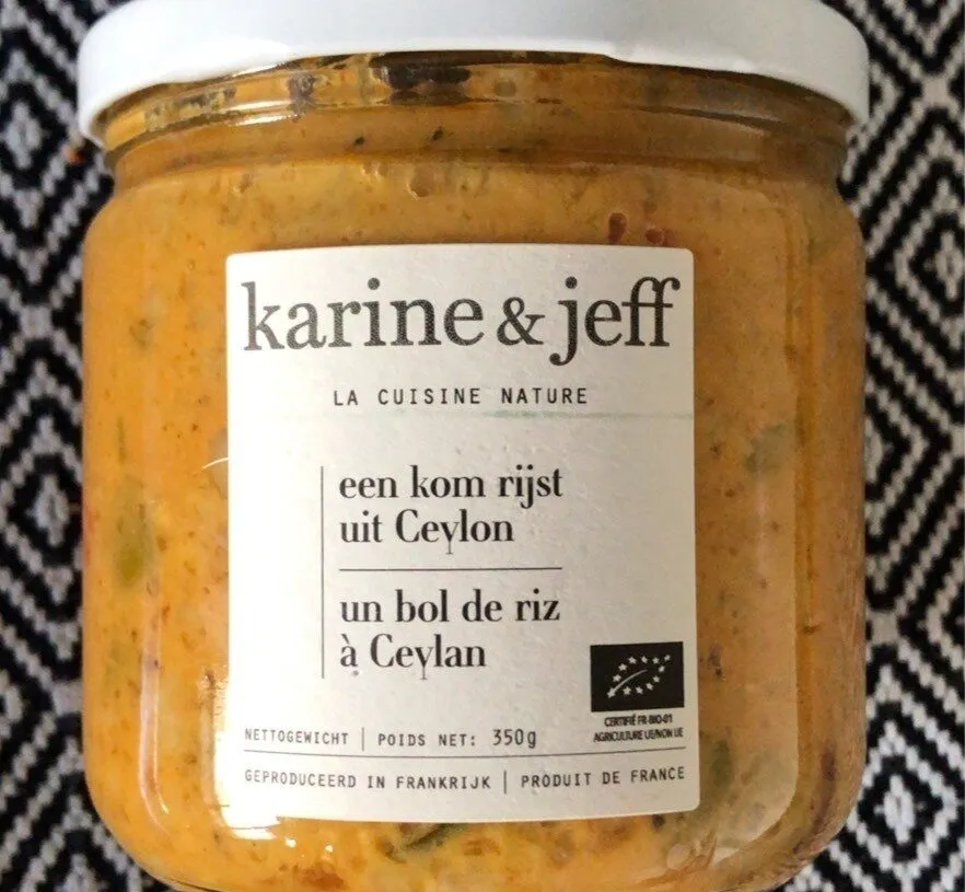 Een kom rijst uit Ceylon