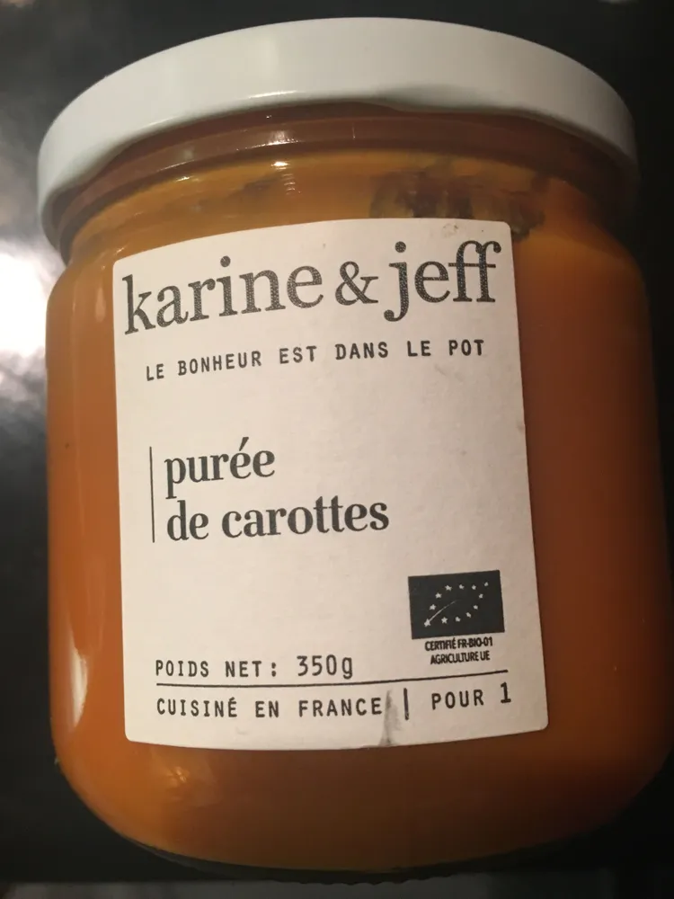 Purée de carottes