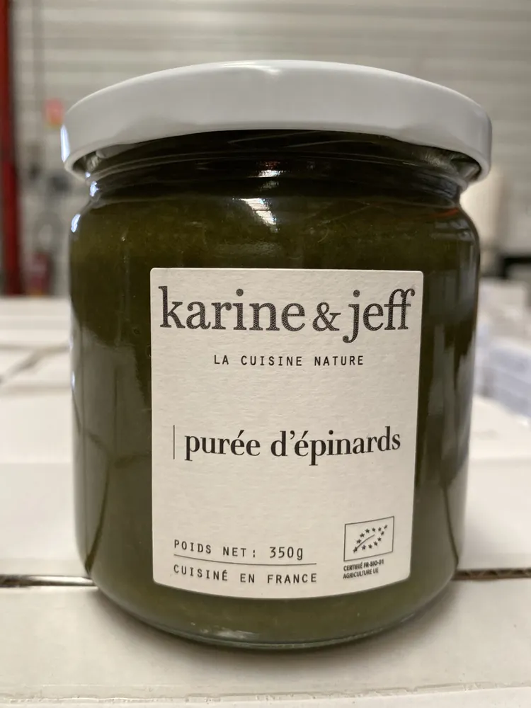 Purée d'épinards