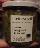 Haricots mange-tout au naturel