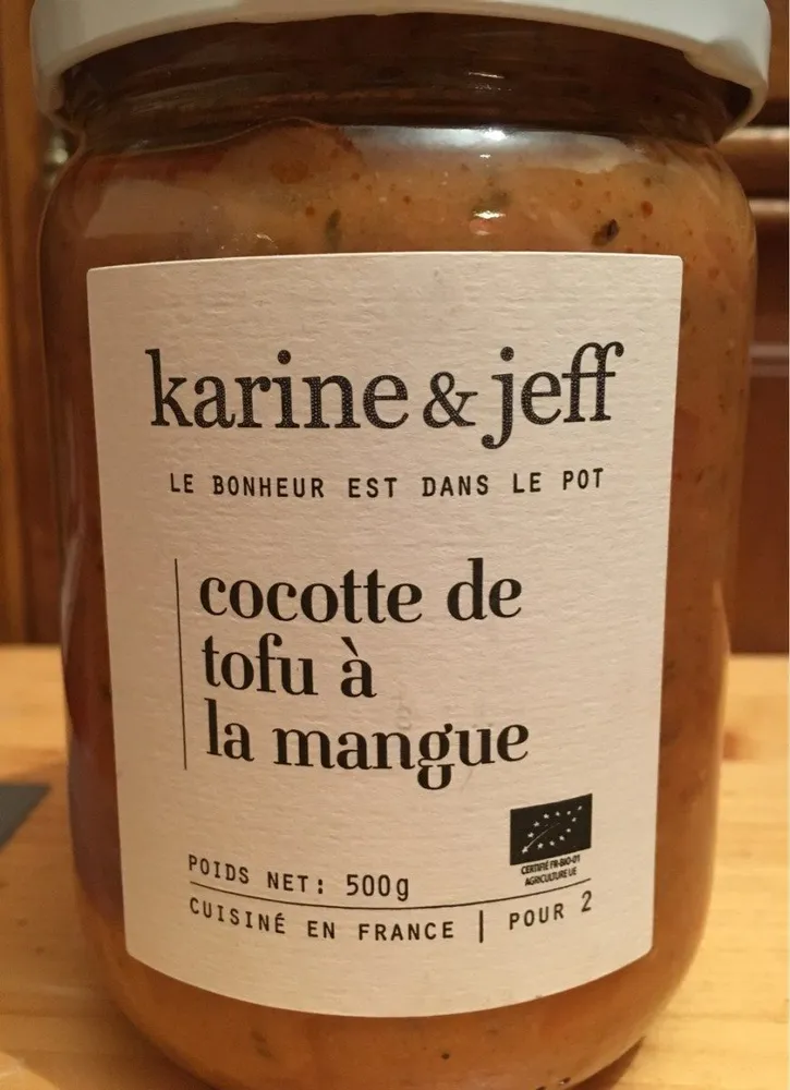 Cocotte de tofu à la mangue