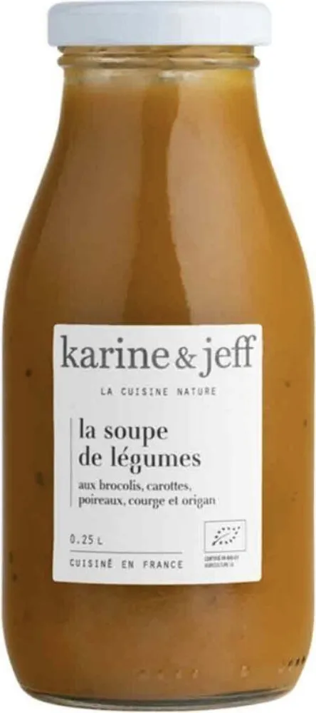 Soupe de légumes du potager