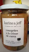 Courgettes à la crème de curry