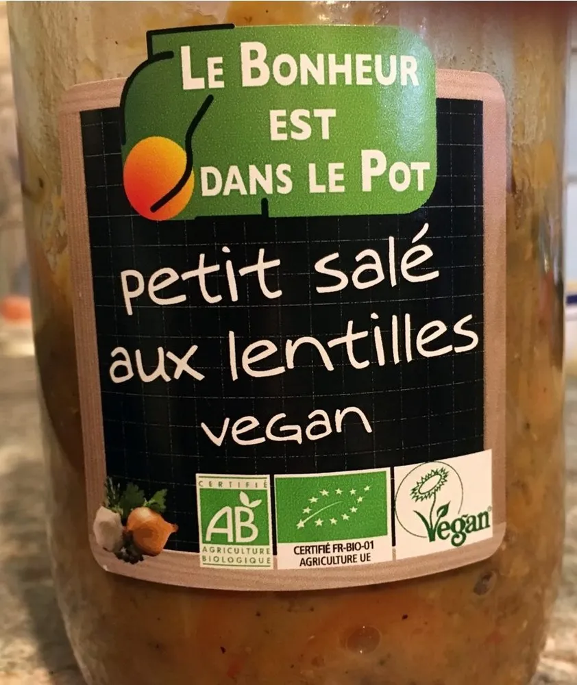 Petit salé aux lentilles vegan