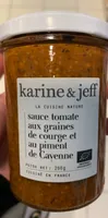 Sauce tomate aux graines de courge et au piment de Cayenne karine et jeff