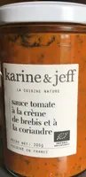 Sauce tomate à la crème de brebis et à la coriandre