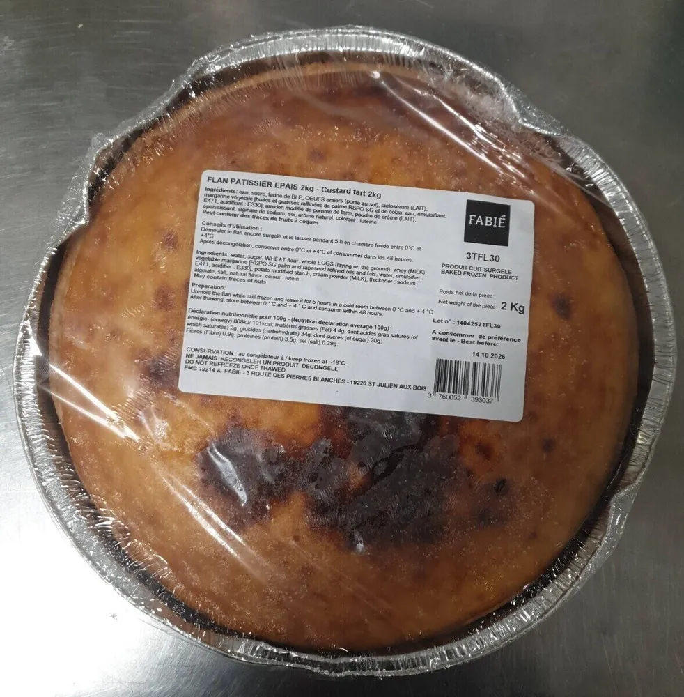 Flan pâtissier