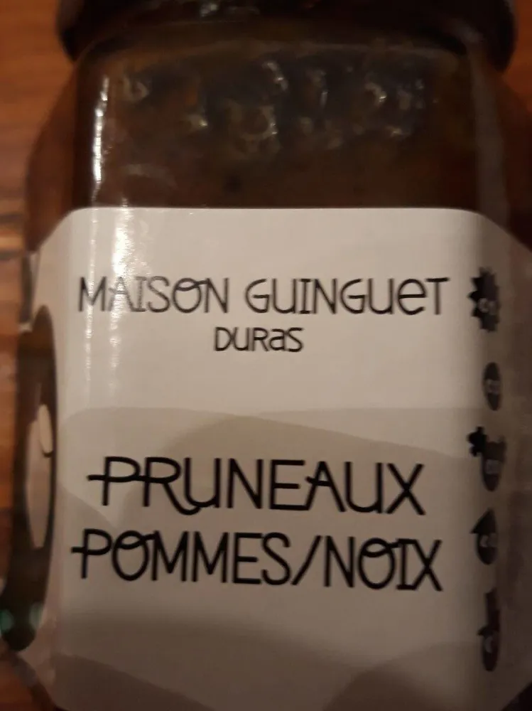 pruneaux pommes noix