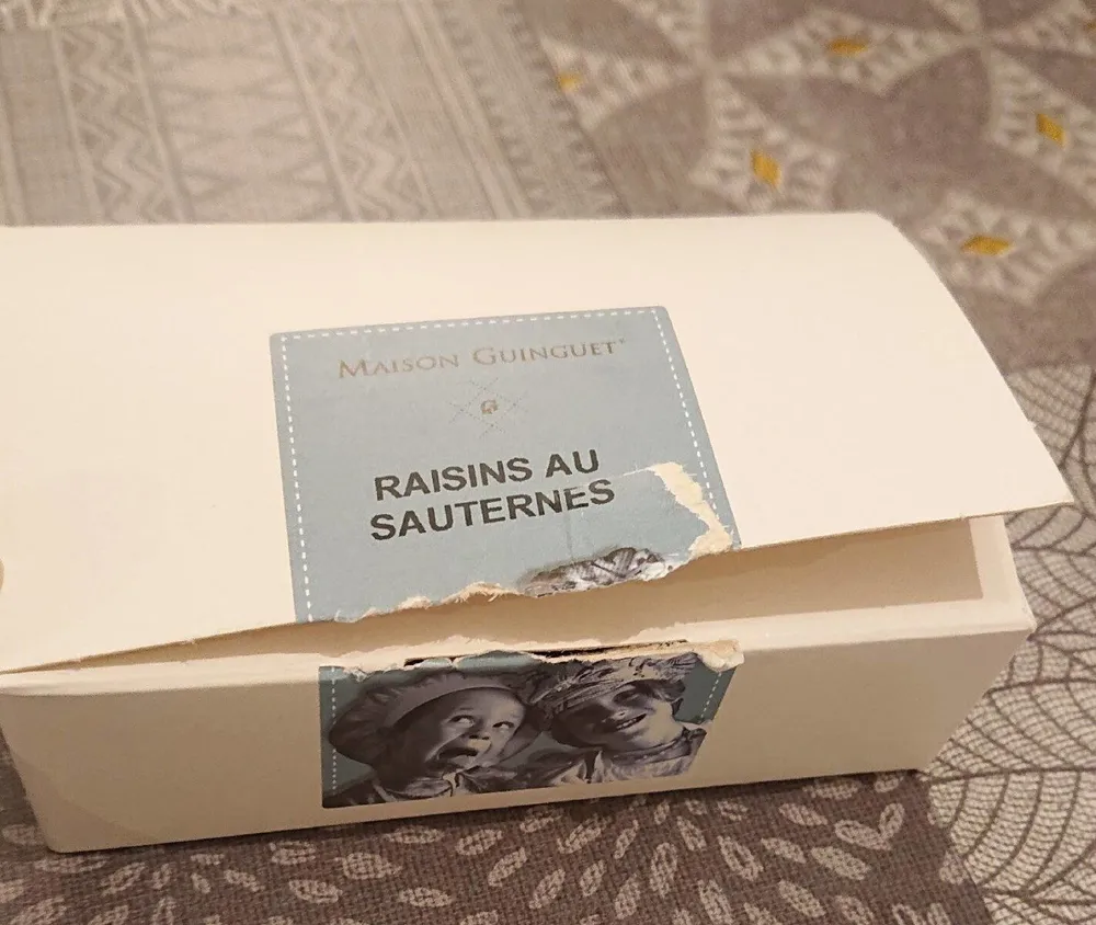 Ballotin raisins au sauternes