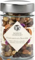 Fruits secs et chocolat